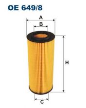 Filtron OE 649/8 - Olejový filter -