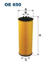 Filtron OE 650 - Olejový filter -
