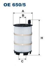 Filtron OE 650/5 - Olejový filter -