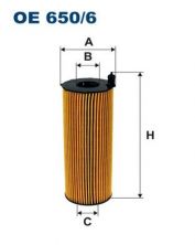 Filtron OE 650/6 - Olejový filter -