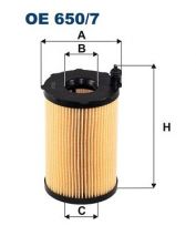 Filtron OE 650/7 - Olejový filter -
