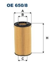 Filtron OE 650/8 - Olejový filter -