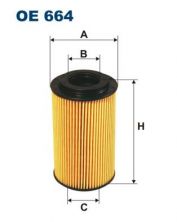 Filtron OE 664 - Olejový filter