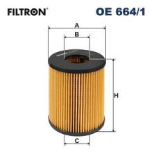 Filtron OE 664/1 - Olejový filter -