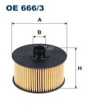 Filtron OE 666/3 - Olejový filter -
