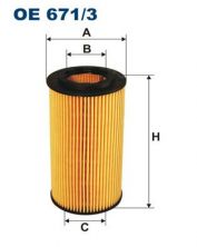 Filtron OE 671/3 - Olejový filter -