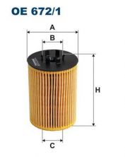 Filtron OE 672/1 - Olejový filter -