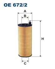 Filtron OE 672/2 - Olejový filter -