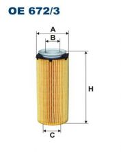 Filtron OE 672/3 - Olejový filter -