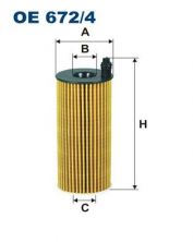 Filtron OE 672/4 - Olejový filter -