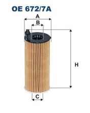 Filtron OE 672/7A - Olejový filter -