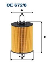 Filtron OE 672/8 - Olejový filter -