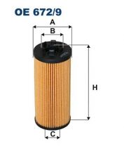Filtron OE 672/9 - Olejový filter -