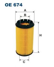Filtron OE 674 - Olejový filter -