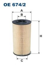 Filtron OE 674/2 - Olejový filter -