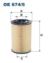 Filtron OE 674/5 - Olejový filter -