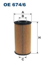 Filtron OE 674/6 - Olejový filter -