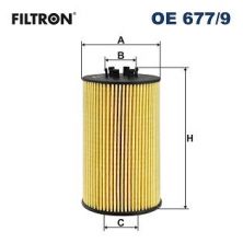Filtron OE 677/9 - Olejový filter -