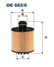 Filtron OE 682/6 - Olejový filter -