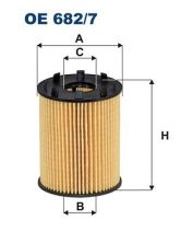 Filtron OE 682/7 - Olejový filter -