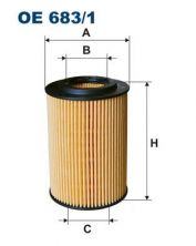 Filtron OE 683/1 - Olejový filter -