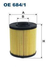 Filtron OE 684/1 - Olejový filter -