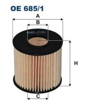 Filtron OE 685/1 - Olejový filter -