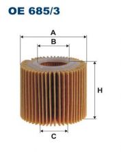 Filtron OE 685/3 - Olejový filter -