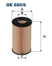 Filtron OE 685/6 - Olejový filter -