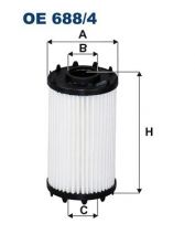 Filtron OE 688/4 - Olejový filter -