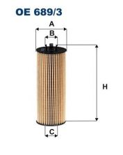 Filtron OE 689/3 - Olejový filter -