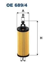 Filtron OE 689/4 - Olejový filter -