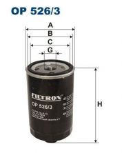 Filtron OP 526/3 - Olejový filter -
