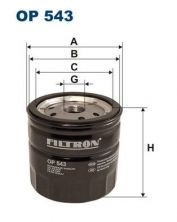 Filtron OP 543 - Olejový filter -