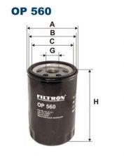 Filtron OP 560 - Olejový filter -