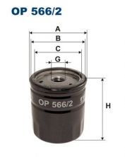 Filtron OP 566/2 - Olejový filter -