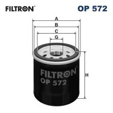 Filtron OP 572 - Olejový filter -