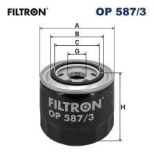 Filtron OP 587/3 - Olejový filter -