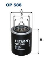 Filtron OP 588 - Olejový filter -