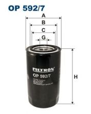 Filtron OP 592/7 - Olejový filter -