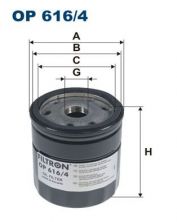 Filtron OP 616/4 - Olejový filter -