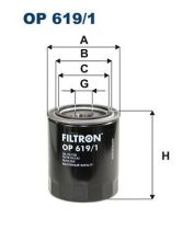 Filtron OP 619/1 - Olejový filter -