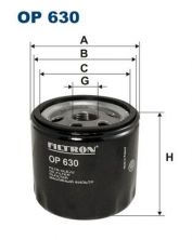 Filtron OP 630 - Olejový filter -