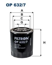 Filtron OP 632/7 - Olejový filter -