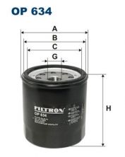 Filtron OP 634 - Olejový filter -