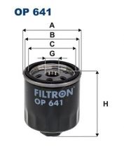 Filtron OP 641 - Olejový filter -