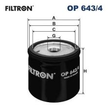Filtron OP 643/4 - Olejový filter -