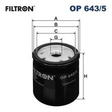 Filtron OP 643/5 - Olejový filter -