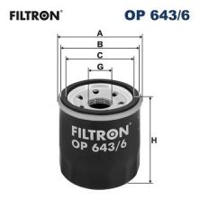 Filtron OP 643/6 - Olejový filter -