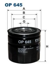 Filtron OP 645 - Olejový filter -